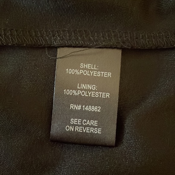 Torrid womens skirt 1X XL full pleated rose knee length black blue stretch waist - Picture 5 of 7